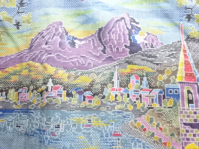 Japanese Kimono / Zugawari Silk